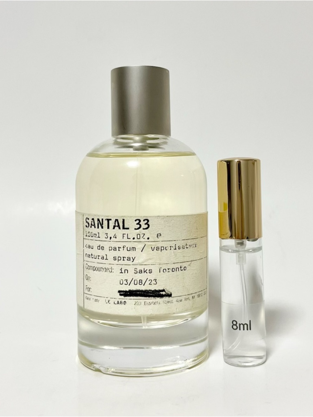 Le Labo Santal 33 (8ml) decant